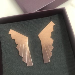 Aretes Tao Oro Rosa