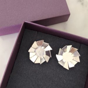 Aretes Sol de Páramo plata