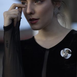 Broche Hélice plata