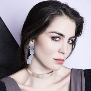 Aretes Hilera en plata