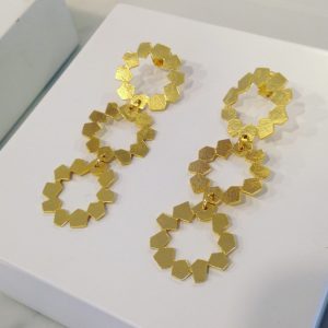Aretes Exa oro