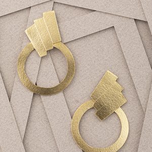 Aretes Escala Maxi oro