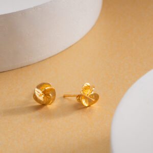 Aretes Hélice mini oro