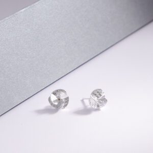 Aretes Hélice mini plata