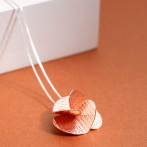 Cadena Hélice en oro rosa