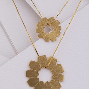 Cadena Círculo Kromo Maxi oro