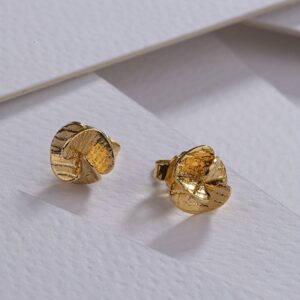 Aretes Hélice mini oro