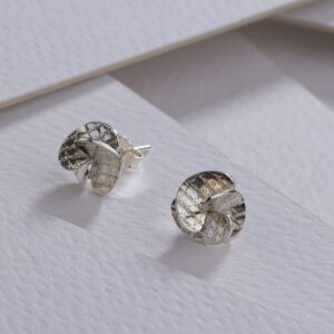 Aretes Hélice mini plata