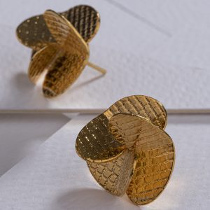 Aretes Hélice en oro