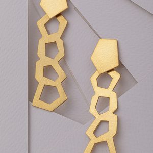 Aretes Symmetry oro