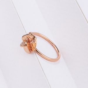 Anillo Hélice Mini oro rosa
