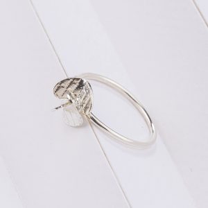 Anillo Hélice Mini plata