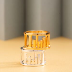 Anillo Torres del Parque oro