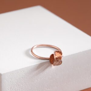 Anillo Hélice Mini oro rosa