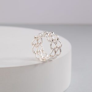 Anillo Chain plata