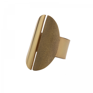 Anillo Ovalo en oro