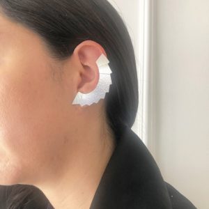 Earcuff Curva plata