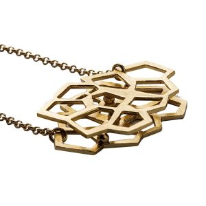 Collar Contrastes oro