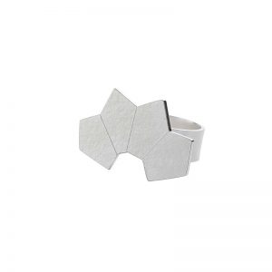 Anillo Abanico plata