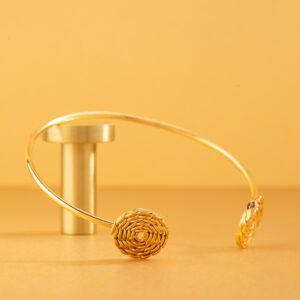Pulsera Espiral oro Filigrana