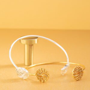 Pulsera Espiral oro Filigrana